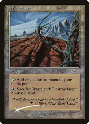 Wasteland card from Magic Player Rewards