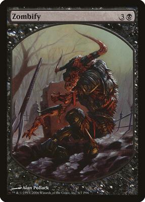 Zombify card from Magic Player Rewards