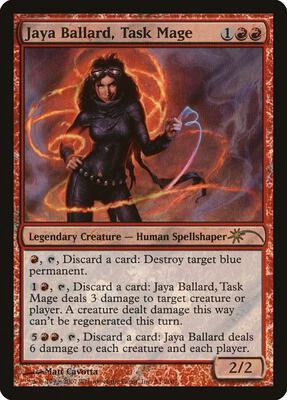 Jaya Ballard, Task Mage card from Media Promos