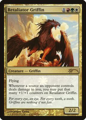 Retaliator Griffin card from Media Promos