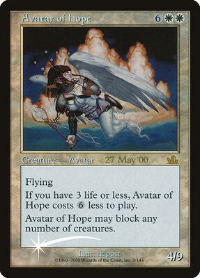 Avatar of Hope card from Prerelease Cards