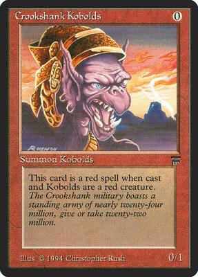 Crookshank Kobolds card from Legends