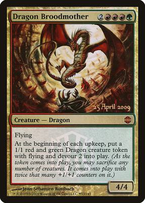 Dragon Broodmother card from Prerelease Cards