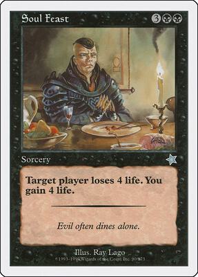 Soul Feast card from Starter 1999