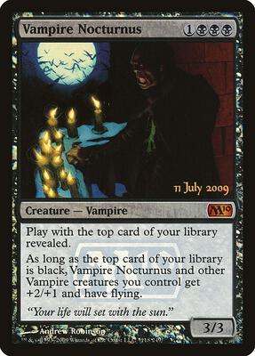Vampire Nocturnus card from Prerelease Cards