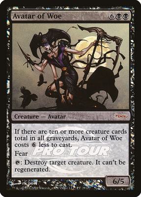 Avatar of Woe card from Pro Tour Promos