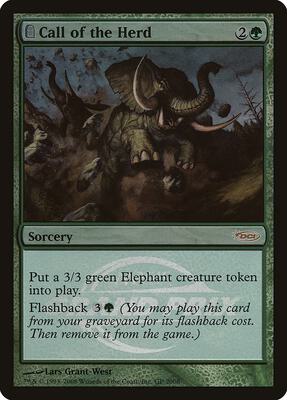 Call of the Herd card from Grand Prix Promos