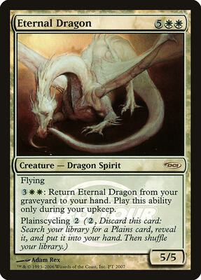 Eternal Dragon card from Pro Tour Promos