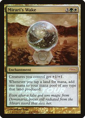 Mirari's Wake card from Pro Tour Promos