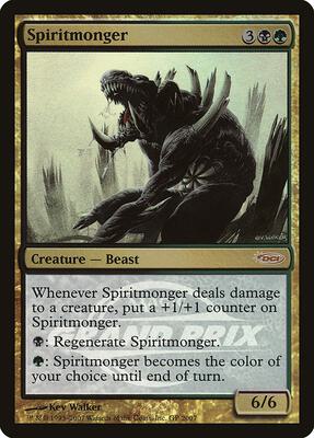 Spiritmonger card from Grand Prix Promos