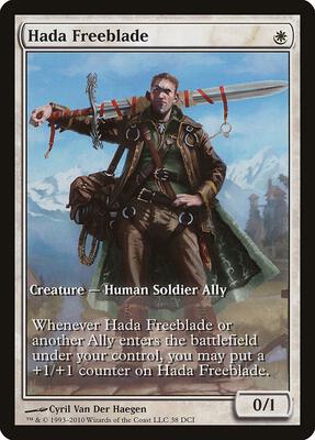 Hada Freeblade card from Game Day & Store Championship Promos
