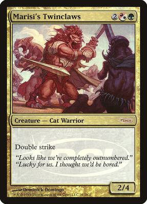 Marisi's Twinclaws card from WPN & Gateway Promos