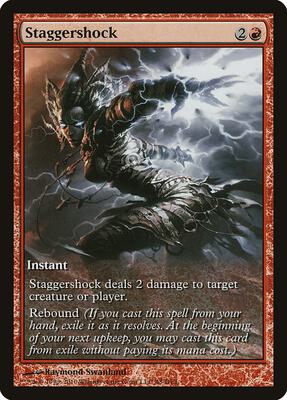 Staggershock card from Game Day & Store Championship Promos