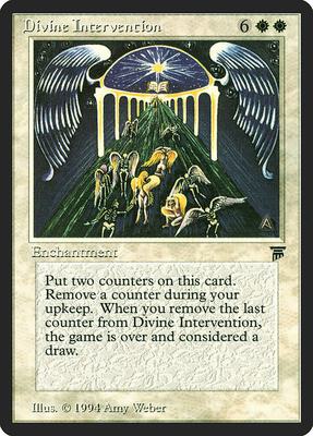 Divine Intervention card from Legends