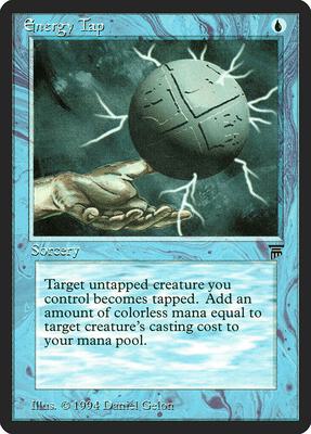 Energy Tap card from Legends