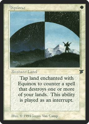 Equinox card from Legends