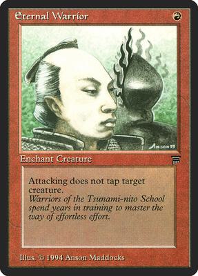 Eternal Warrior card from Legends