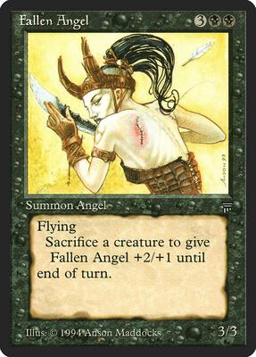 Fallen Angel card from Legends