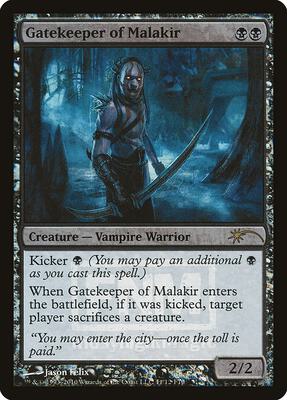 Gatekeeper of Malakir card from FNM Promos