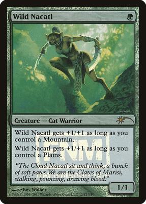 Wild Nacatl card from FNM Promos