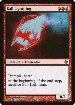 Ball Lightning card from Premium Deck Series: Fire and Lightning