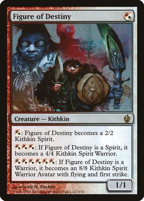 Figure of Destiny card from Premium Deck Series: Fire and Lightning