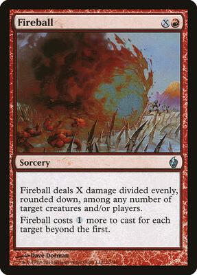 Fireball card from Premium Deck Series: Fire and Lightning