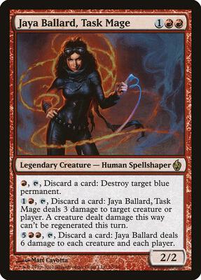 Jaya Ballard, Task Mage card from Premium Deck Series: Fire and Lightning