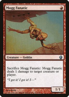 Mogg Fanatic card from Premium Deck Series: Fire and Lightning