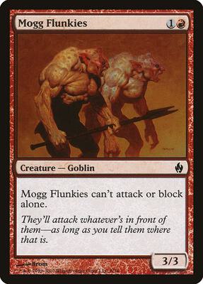 Mogg Flunkies card from Premium Deck Series: Fire and Lightning