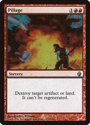 Pillage card from Premium Deck Series: Fire and Lightning