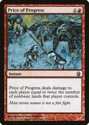 Price of Progress card from Premium Deck Series: Fire and Lightning