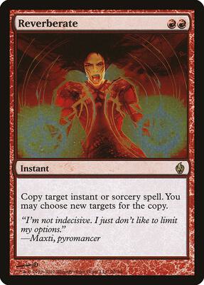 Reverberate card from Premium Deck Series: Fire and Lightning