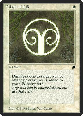 Glyph of Life card from Legends