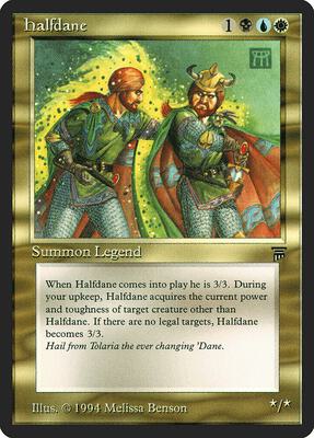 Halfdane card from Legends