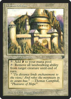 Hammerheim card from Legends
