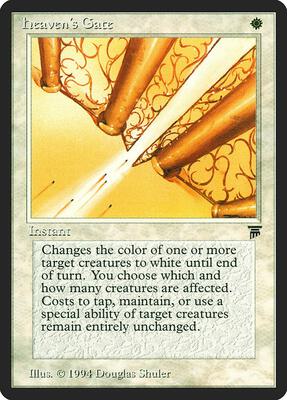 Heaven's Gate card from Legends