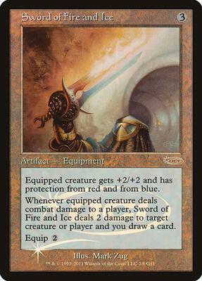 Sword of Fire and Ice card from Judge Promos