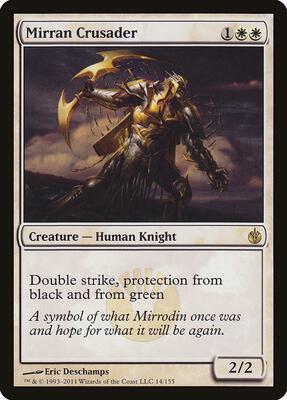 Mirran Crusader card from Mirrodin Besieged