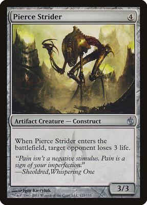 Pierce Strider card from Mirrodin Besieged