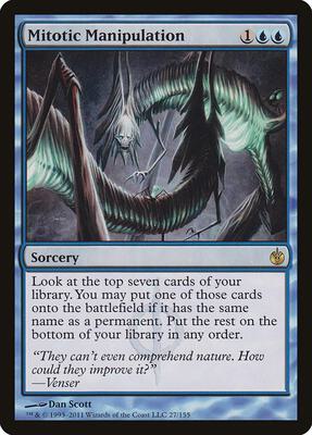Mitotic Manipulation card from Mirrodin Besieged