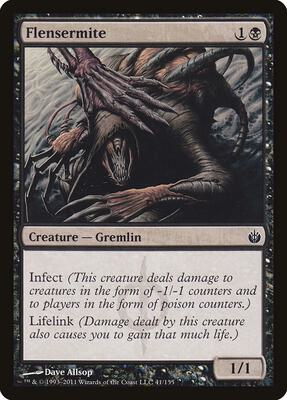 Flensermite card from Mirrodin Besieged