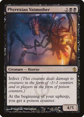 Phyrexian Vatmother card from Mirrodin Besieged