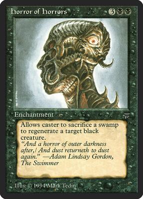Horror of Horrors card from Legends