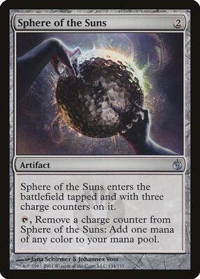 Sphere of the Suns card from Mirrodin Besieged