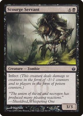 Scourge Servant card from Mirrodin Besieged