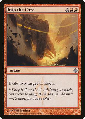 Into the Core card from Mirrodin Besieged