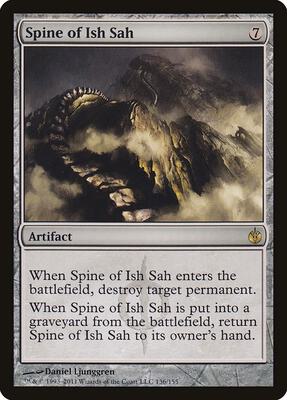 Spine of Ish Sah card from Mirrodin Besieged