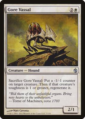 Gore Vassal card from Mirrodin Besieged