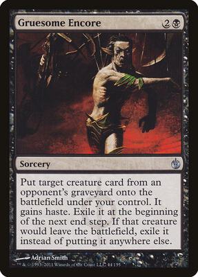 Gruesome Encore card from Mirrodin Besieged